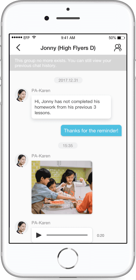 EF Parents chat EF Parents chat